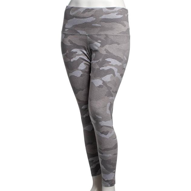 Plus Size One Step Up Full Length Camo Leggings