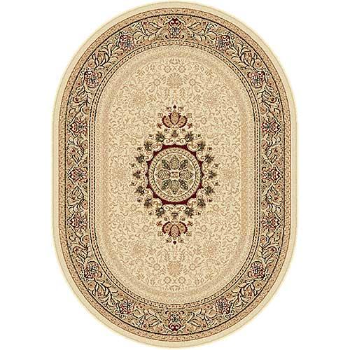 Tayse Sensation Jayden Oval Area Rug - Beige
