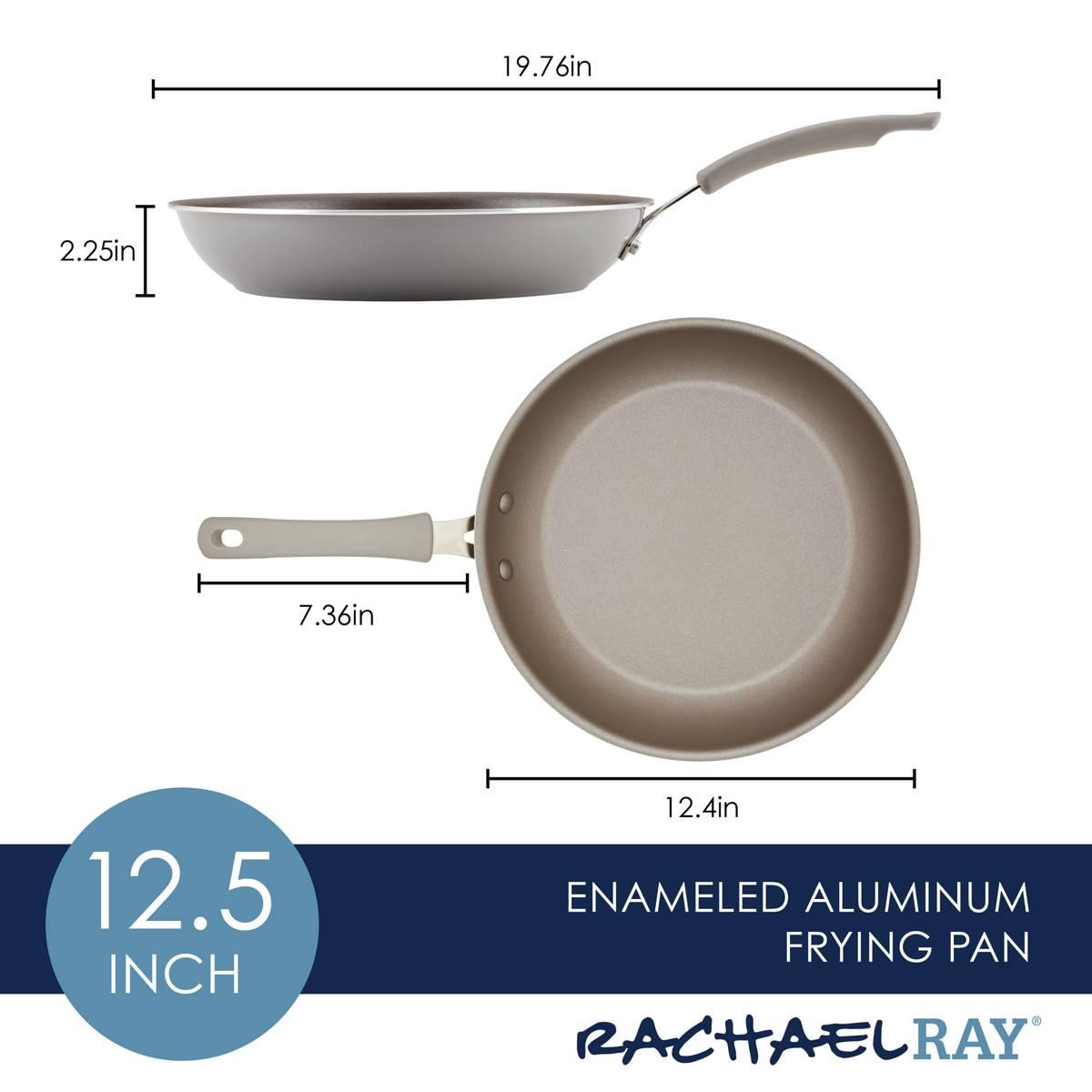 Rachael Ray Cook + Create 12.5in. Aluminum Nonstick Frying Pan