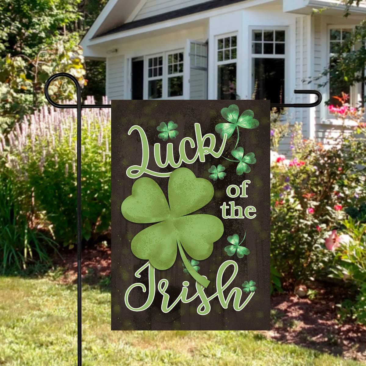 Northlight Seasonal Luck of the Irish Garden Flag