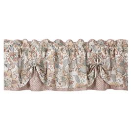 Royal Court Janessa Jacquard Window Straight Valance - 72x17