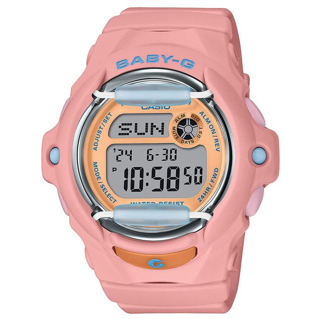 Womens G-Shock Baby-G Coral Watch - BG169PB-4