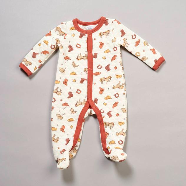 Baby Boy (3-9M) Little Beginnings® Cowboy Quilted Sleep & Play