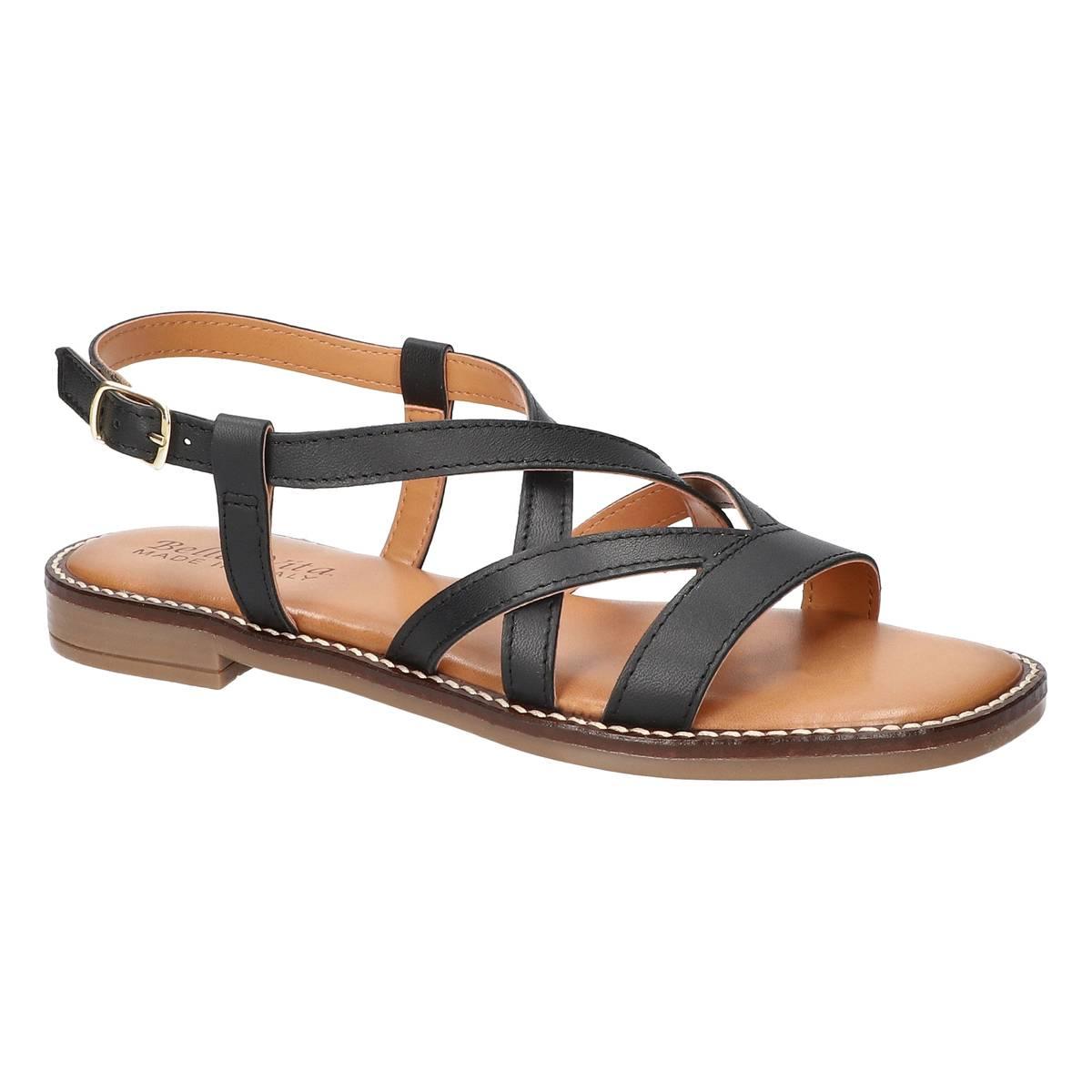 Womens Bella Vita Tya-Italy Flat Sandals