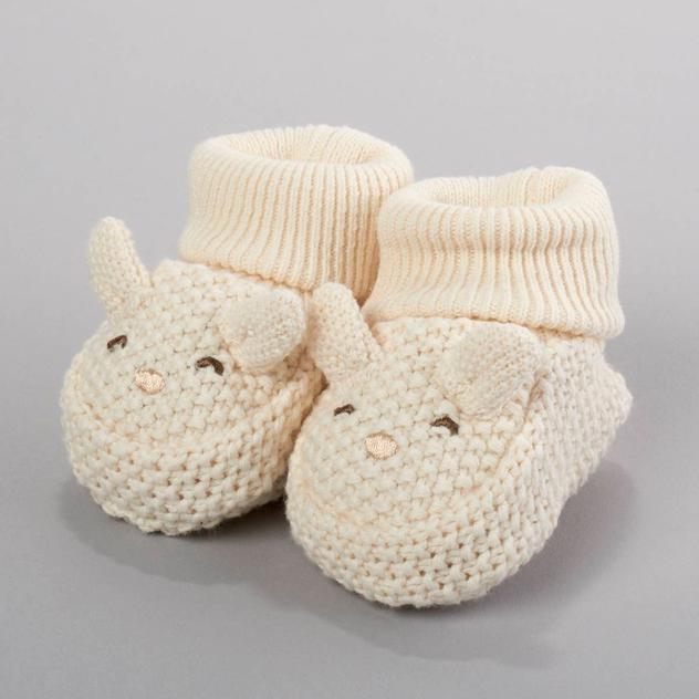 Baby Unisex (NB-3M) Carter’s® Crochet Bunny Booties