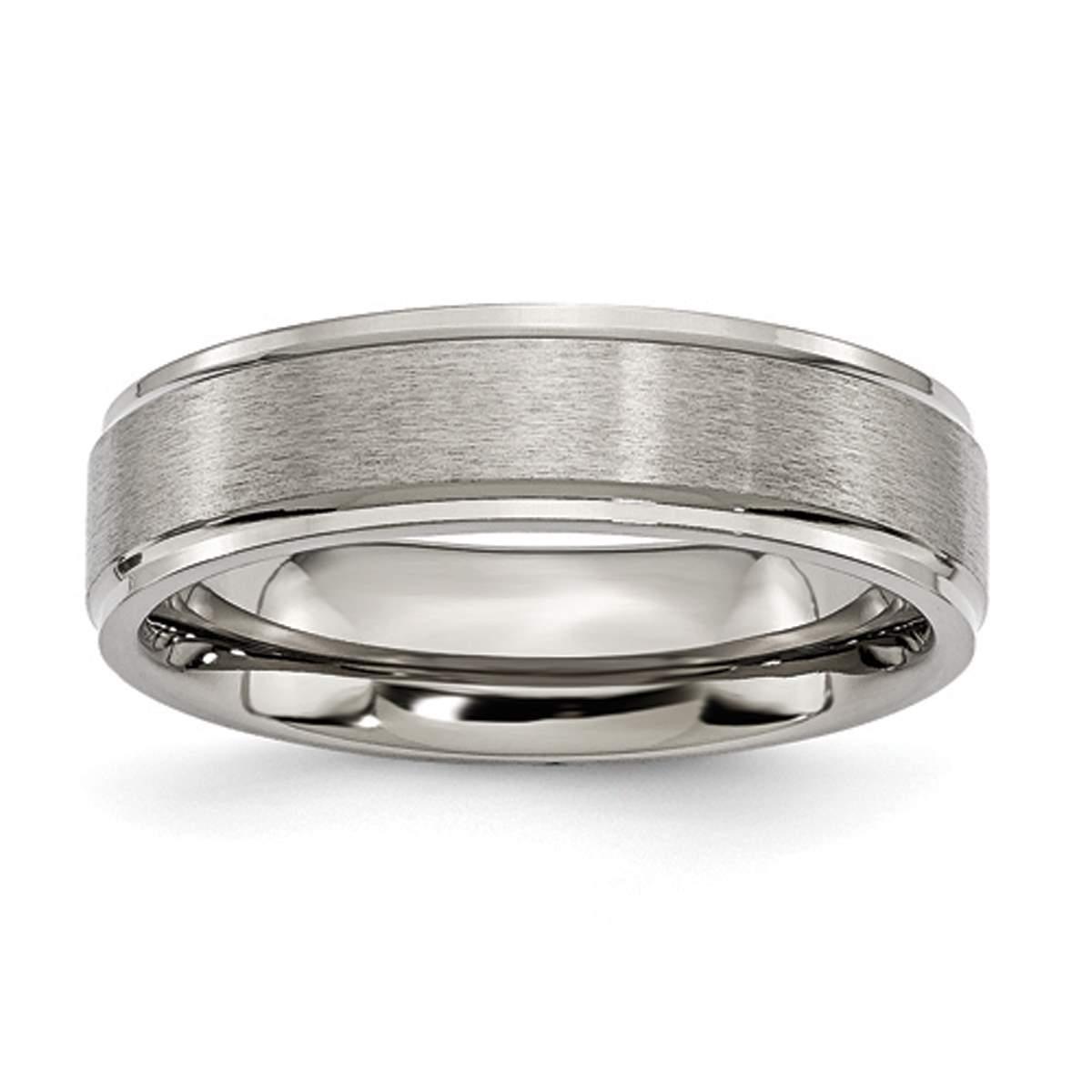 Mens Endless Affection(tm) Titanium 6mm Polished Wedding Band