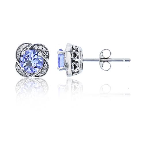 Gemstone Classics(tm) 11/20ctw. Tanzanite Stud Earrings