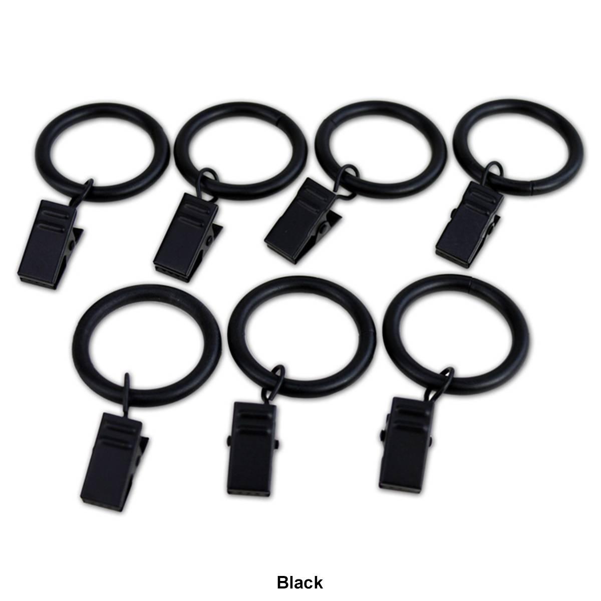 Clip Rings for 5/8-3/4in. Curtain Rod