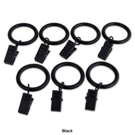 Clip Rings for 5/8-3/4in. Curtain Rod