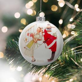 Northlight Seasonal Norman Rockwell Christmas Suprise Ornament