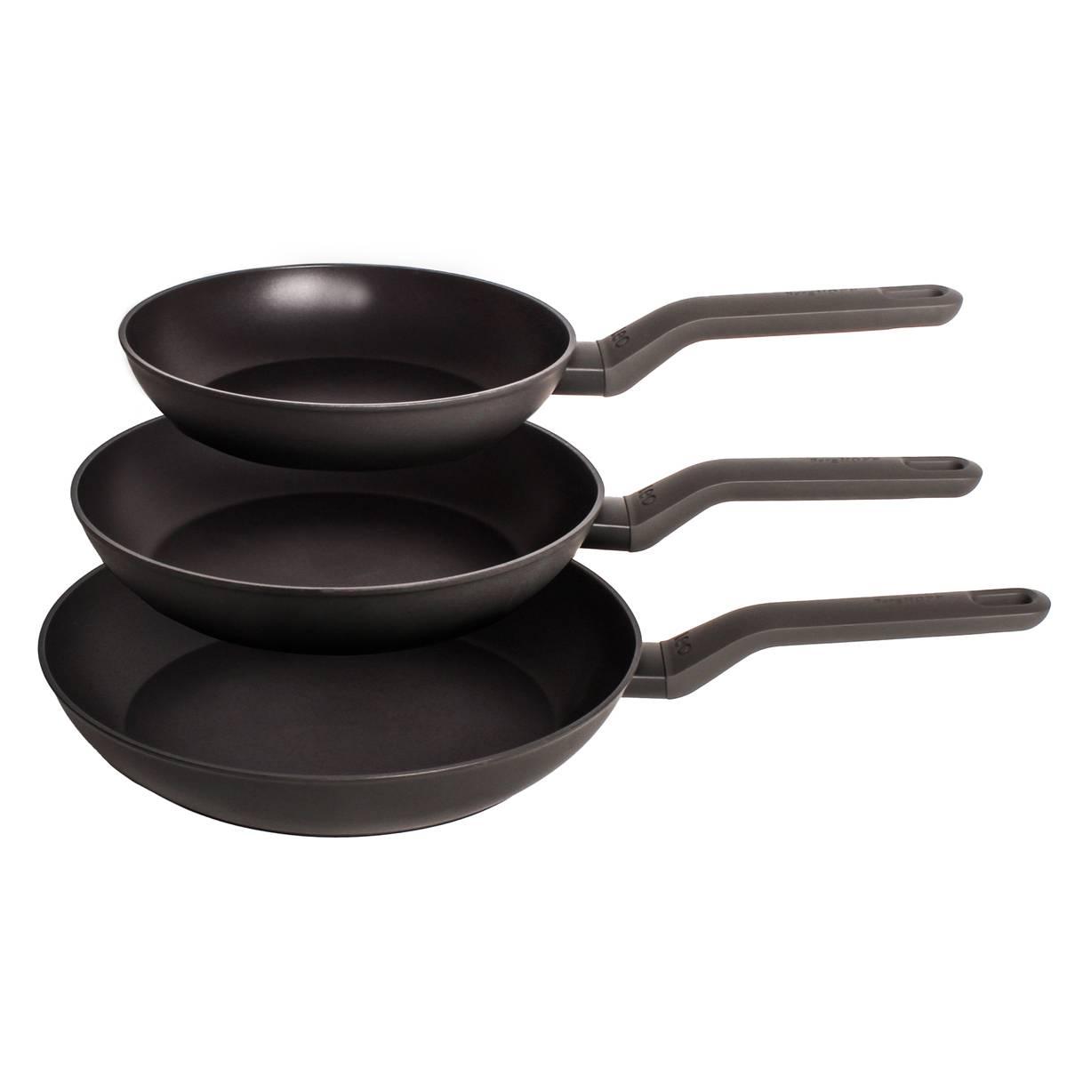 BergHOFF Non-stick Cast Aluminum 3pc. Frying Pan Set