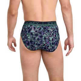 Mens Jockey® 3pk. True Style Briefs  - Green/Purple