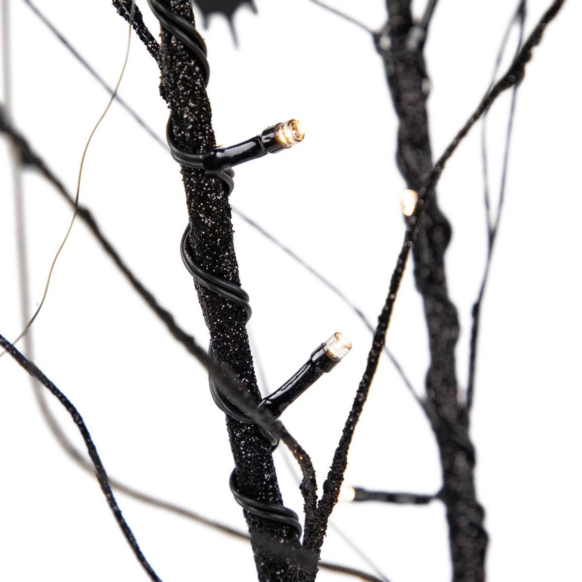 Northlight Seasonal 50in. LED Halloween Branch Tree w/ Bats