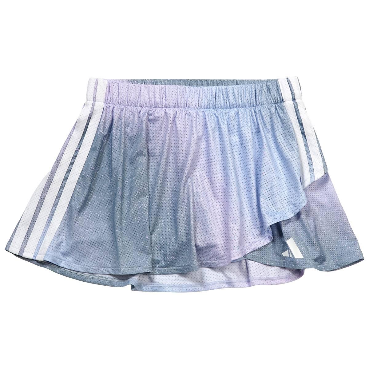 Girls (7-16) adidas(R) Faux Wrapped Tie Dye Skort