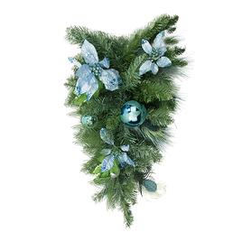 Northlight Seasonal 24in. Pre-Decorated Pine Teardrop Swag