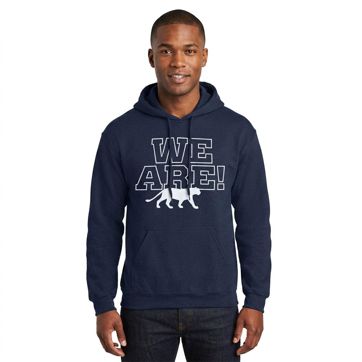 Mens Tailgate We Are! Solid Hoodie