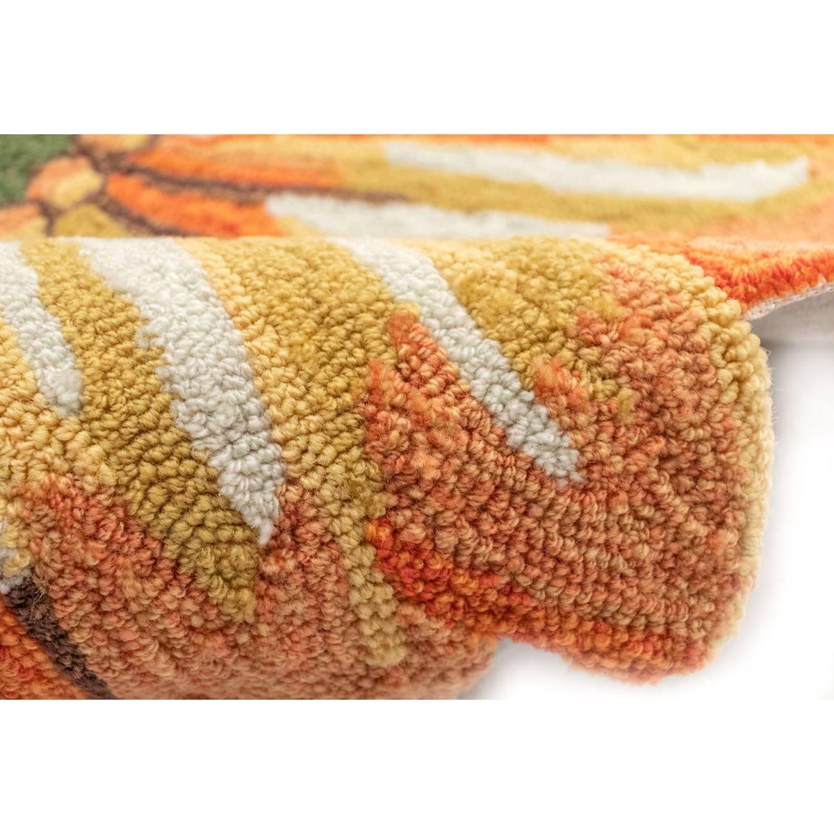 Liora Manne Frontporch Sunflower Large Round Area Rug