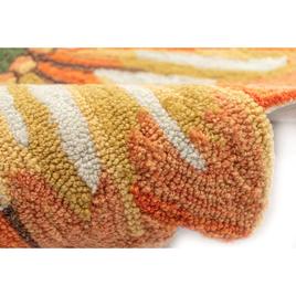 Liora Manne Frontporch Sunflower Large Round Area Rug