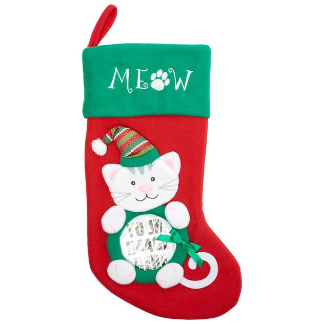 Cat Photo Frame Stocking