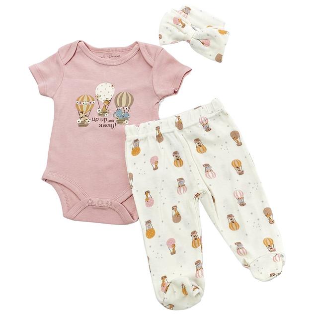 Baby Girl (NB-9M) Kyle & Deena Hot Air Balloon Footie Set