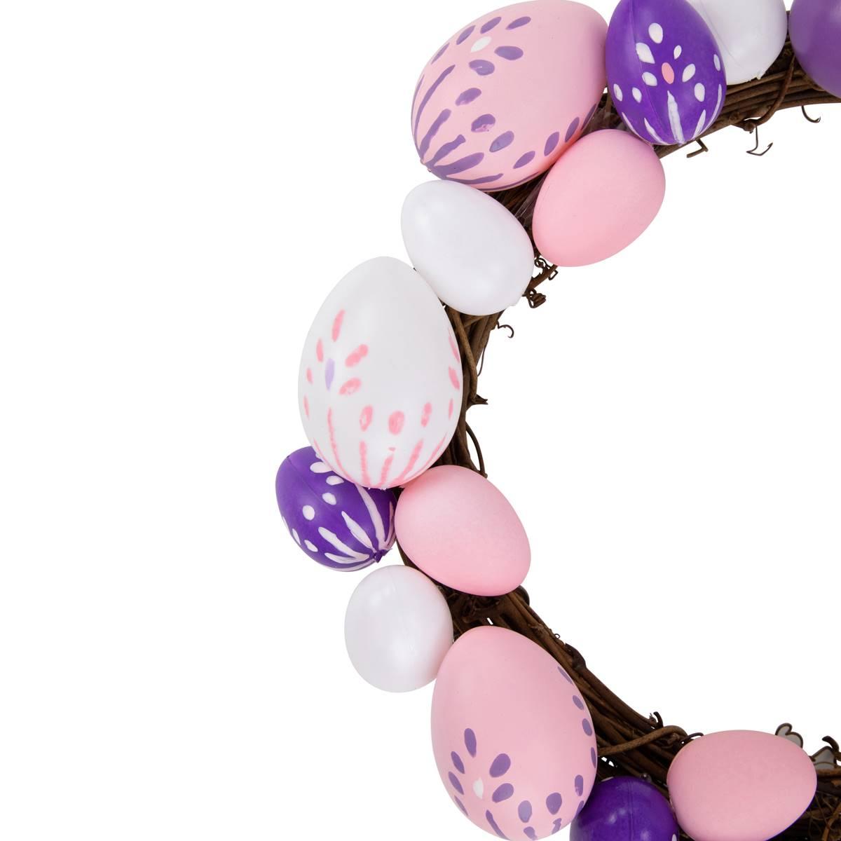 Northlight Seasonal Easter Eggs Spring Wreath