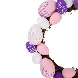 Northlight Seasonal Easter Eggs Spring Wreath