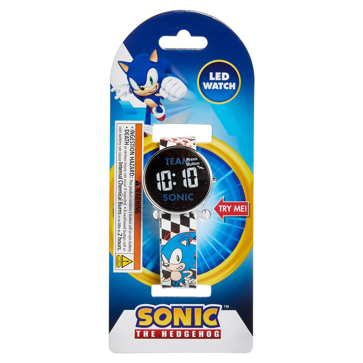 Kids Sonic Round LED Digital Watch - SNC4447C