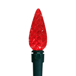 Northlight 15.75ft. LED Multicolor C6 Faceted Christmas Lights