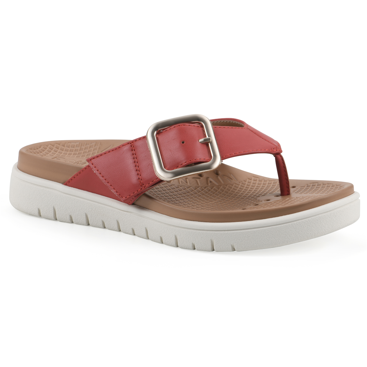 Womens White Mountain Nalla Thong Sandals