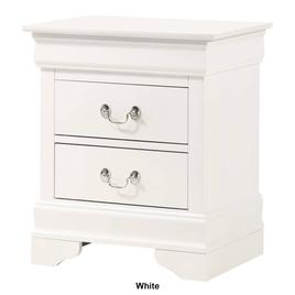 Passion Furniture Louis Philippe 21in. Drawer Nightstand