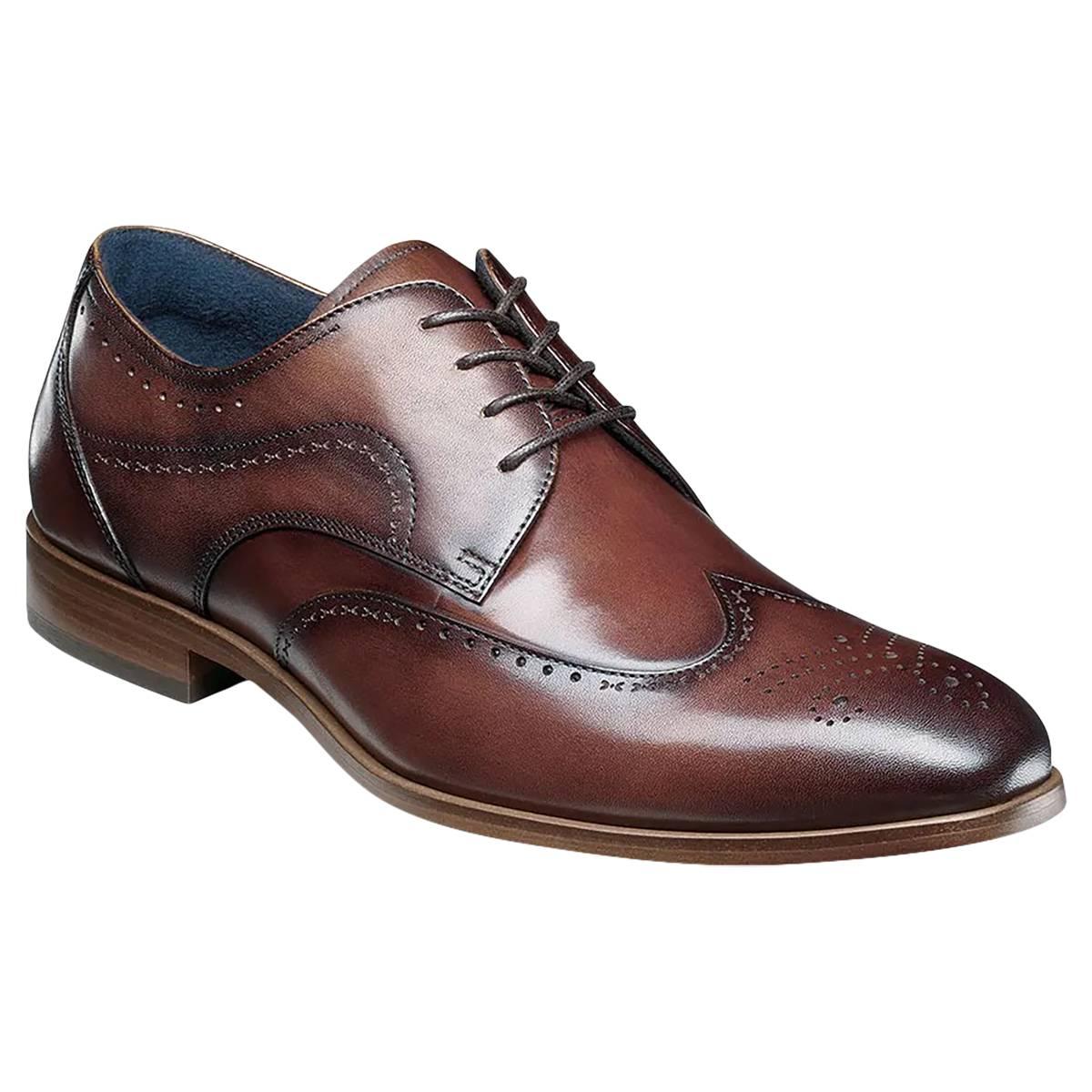 Mens Stacy Adams Brayden Wingtip Lace Oxfords