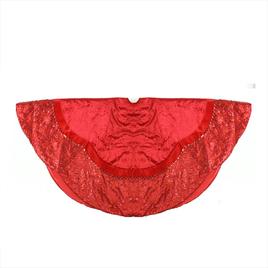 Northlight Seasonal 60in. Embroidered Poinsettia Tree Skirt
