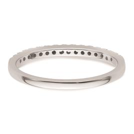 Pure Fire 14kt. White Gold Lab Grown Diamond Polish Wedding Band