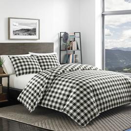 Eddie Bauer Mountain Plaid 180 Thread Count Duvet Set
