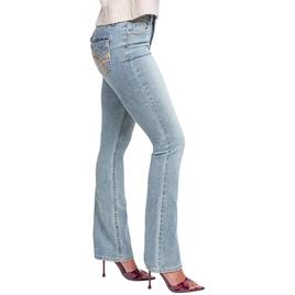 Juniors YMI® Back Pocket Embroidered Bootcut Jeans