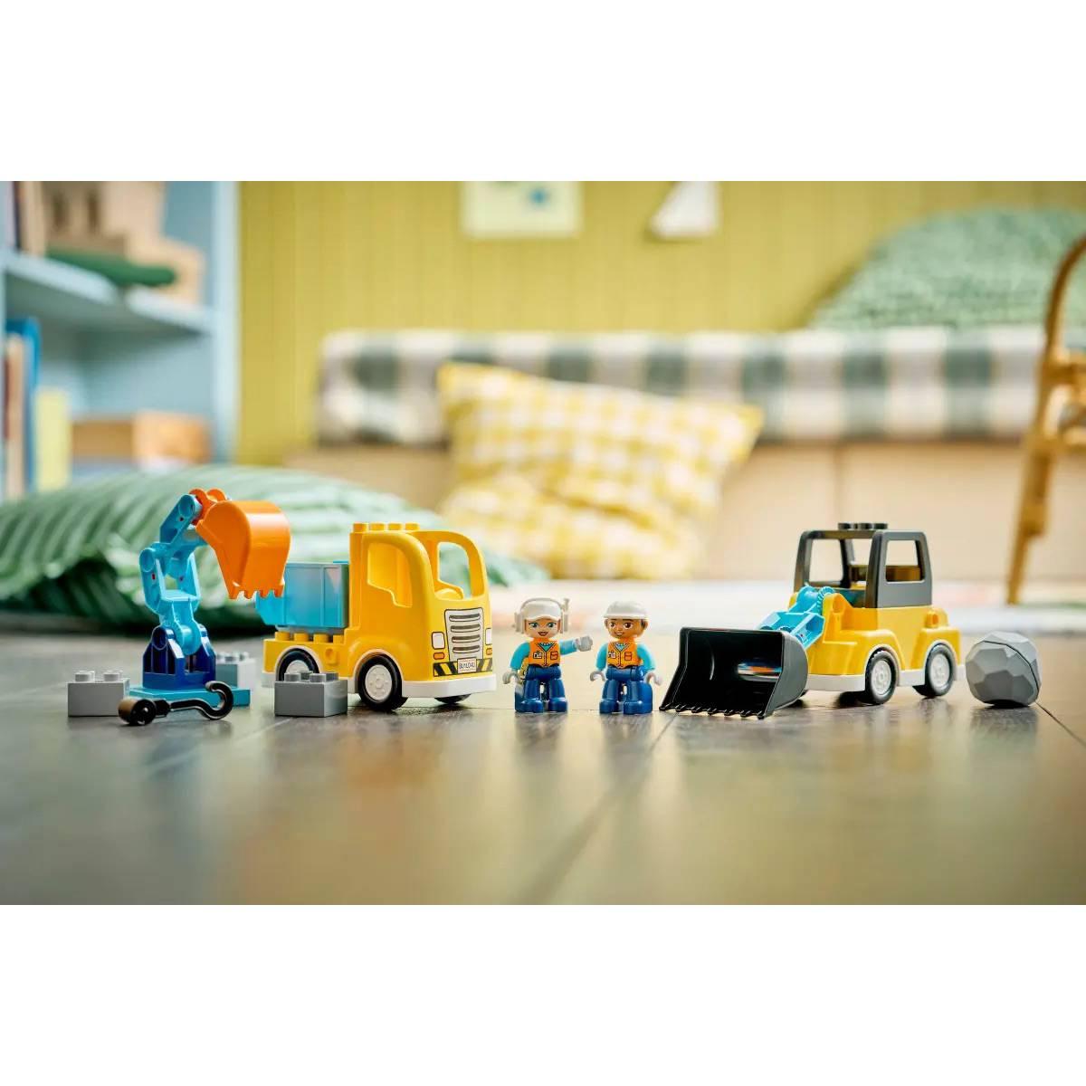 LEGO® Duplo®  3-in-1 Construction Vehicles Building Kit