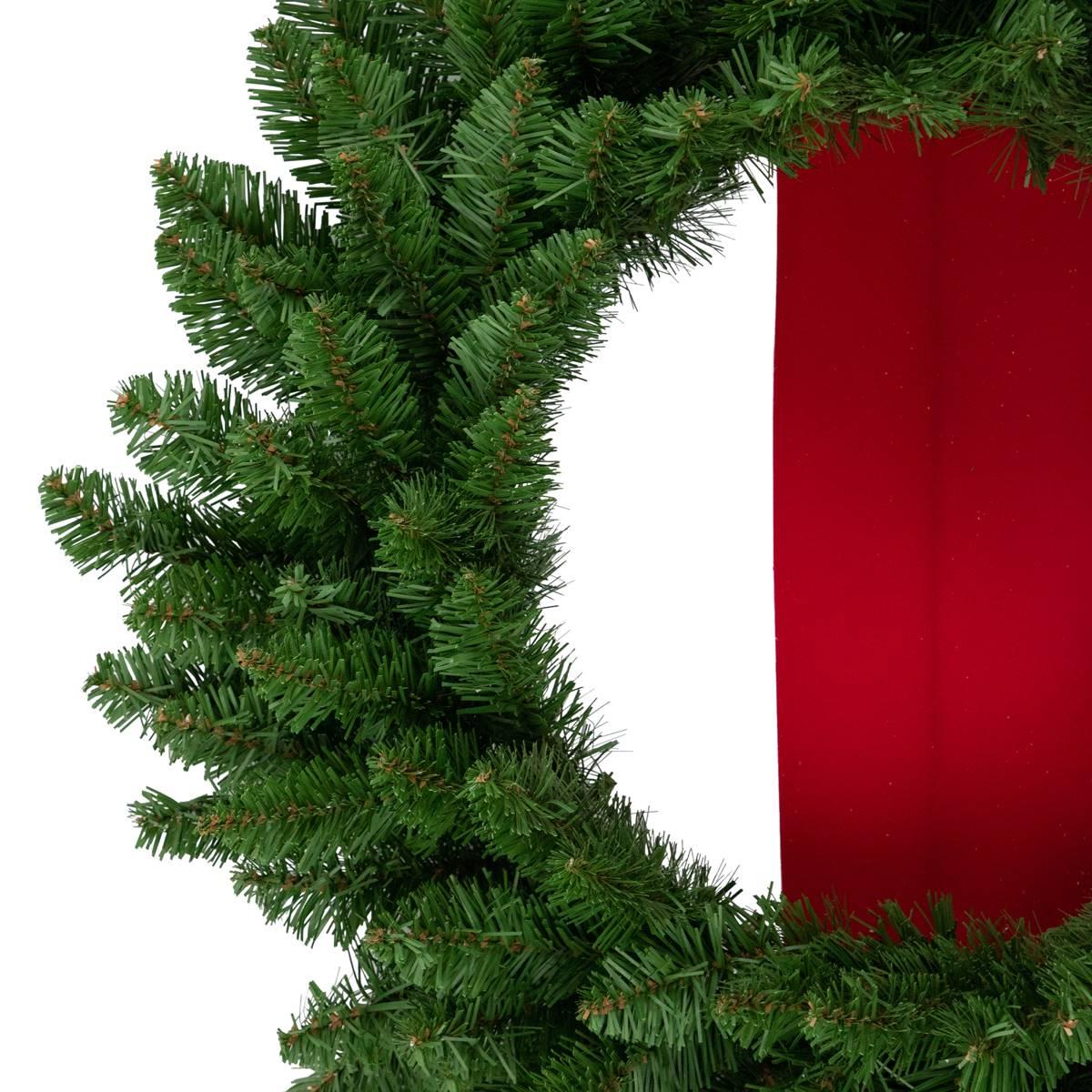 Northlight Seasonal Hanging Wreaths on Red Ribbon - Set of 3