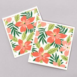 Hibiscus Foliage Pink Swedish Dishcloths