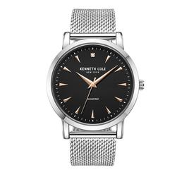 Mens Kenneth Cole Three Hand Black Dial Watch - KCWGG2271305