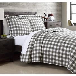 Spirit Linen Home™ Holiday Grey & White Quilt Set