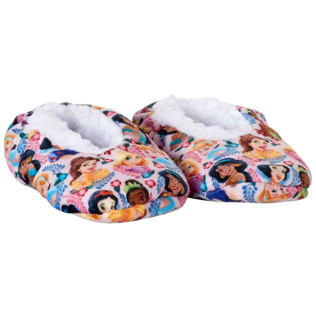 Girls Disney Princess Fuzzy Slipper Socks