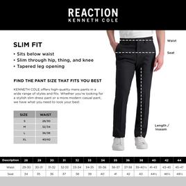 Mens Kenneth Cole® Reaction™ Stretch Slim Fit Urban Dress Pants