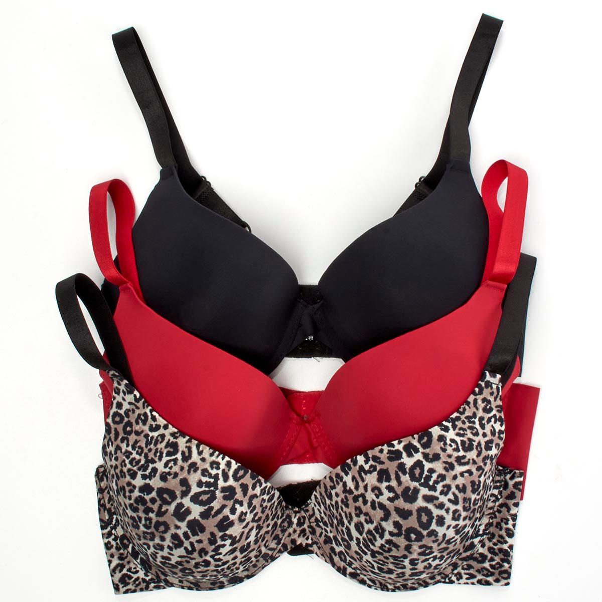 Plus Size Kathy Ireland 3pk. Full Figure Wire Bras 3PKBRA597