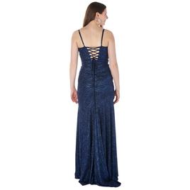 Juniors Emerald Sundae Glitter Twist Front Sheath Dress
