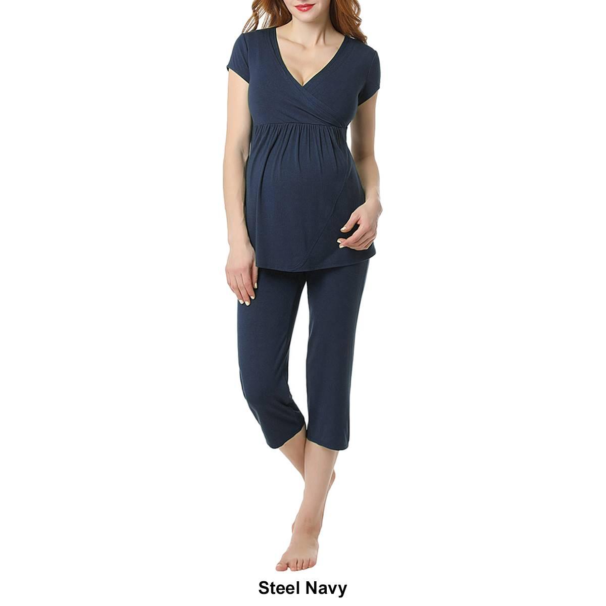 Womens Glow & Grow® Maternity Nursing Pajama Set