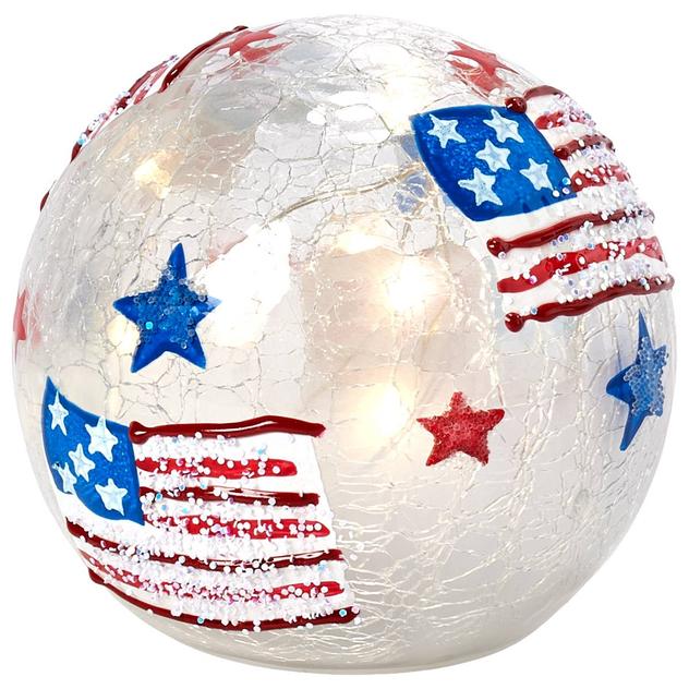 Studio 66 Star Spangled Banner Mini LED Lighted Orb