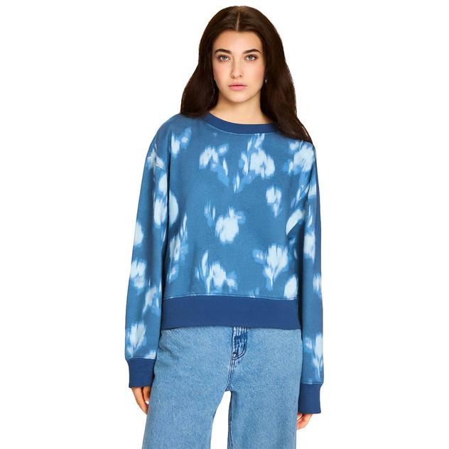 Womens CITY BLUES Long Sleeve Abstract Classic Sweater