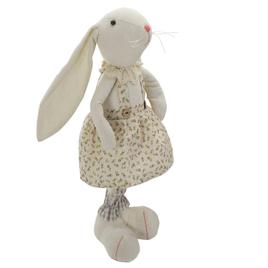 Northlight Seasonal Girl Easter Bunny w/ Floral Dress Figurine