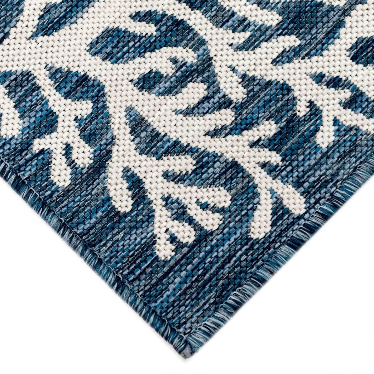 Liora Manne Carmel Coral Border Indoor/Outdoor Runner
