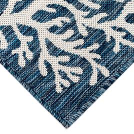 Liora Manne Carmel Coral Border Indoor/Outdoor Runner